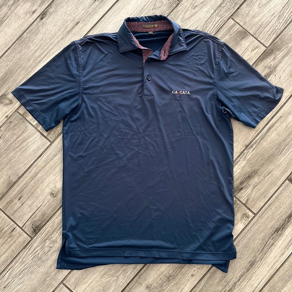 Blue Summer Comfort Golf Polo